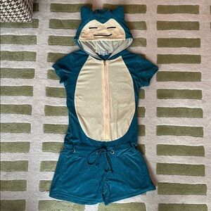 Pokemon Snorlax Onesie Pajamas